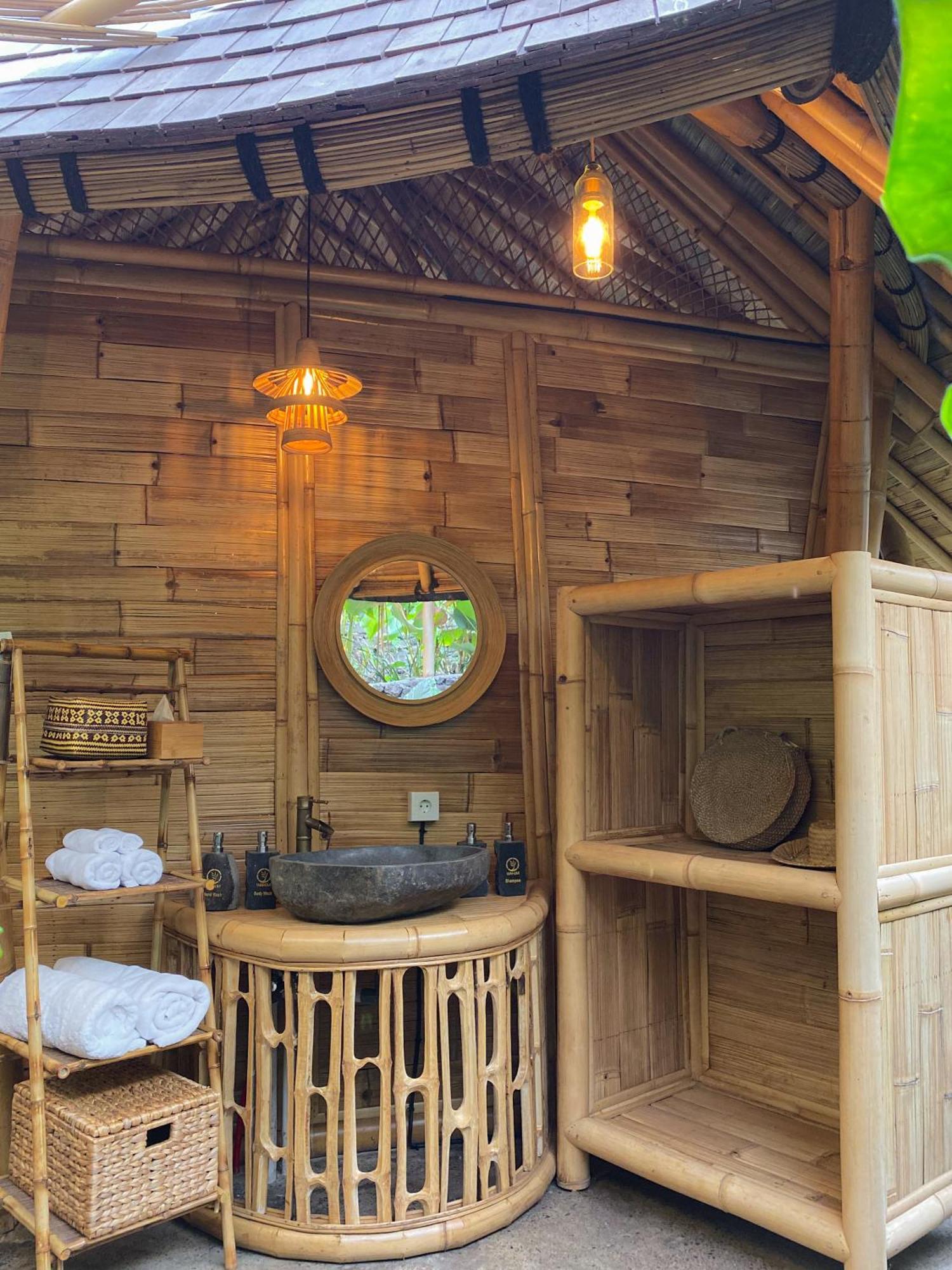 Wahem Eco Bamboo - Magical Bamboo House Ubud Bali Vila Exterior foto
