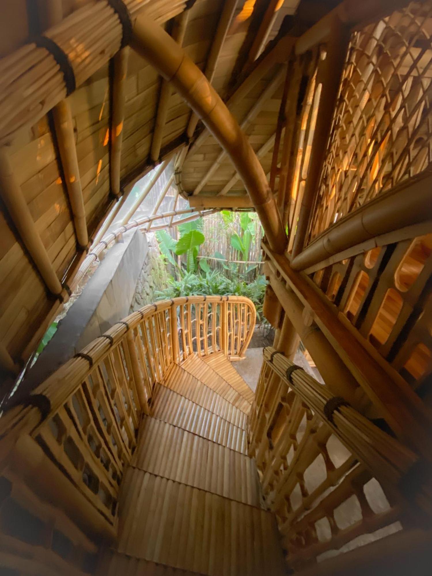 Wahem Eco Bamboo - Magical Bamboo House Ubud Bali Vila Exterior foto